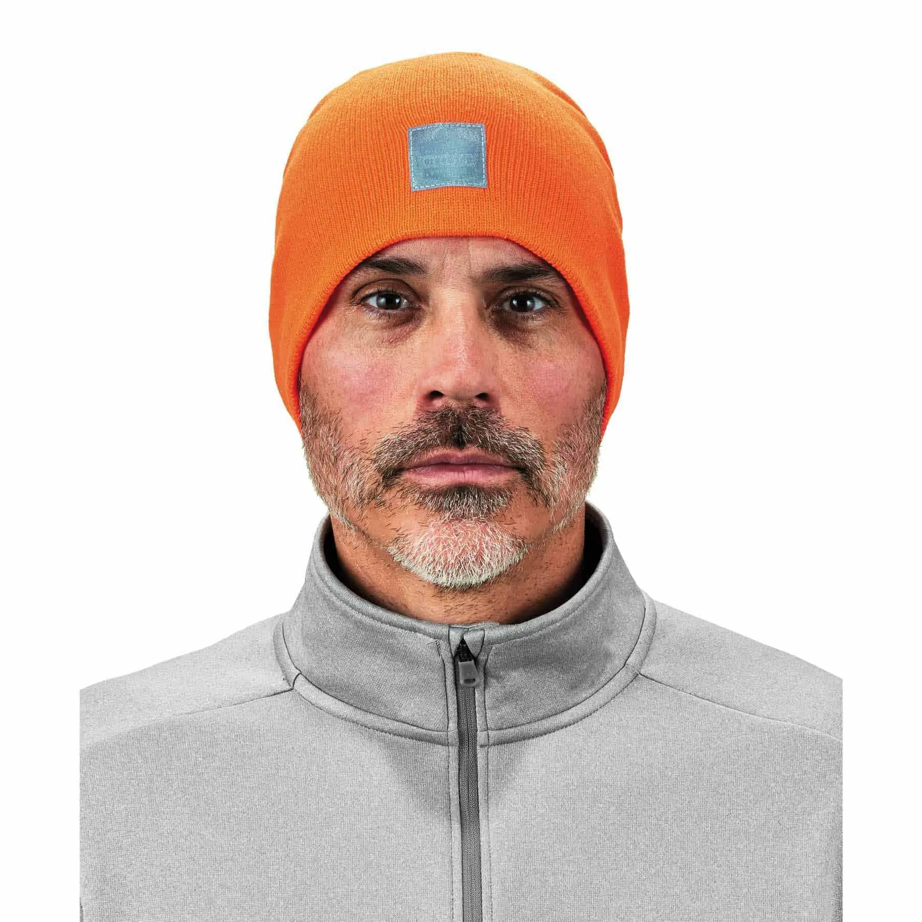 Ergodyne 16814 6812  Orange Rib Knit Beanie