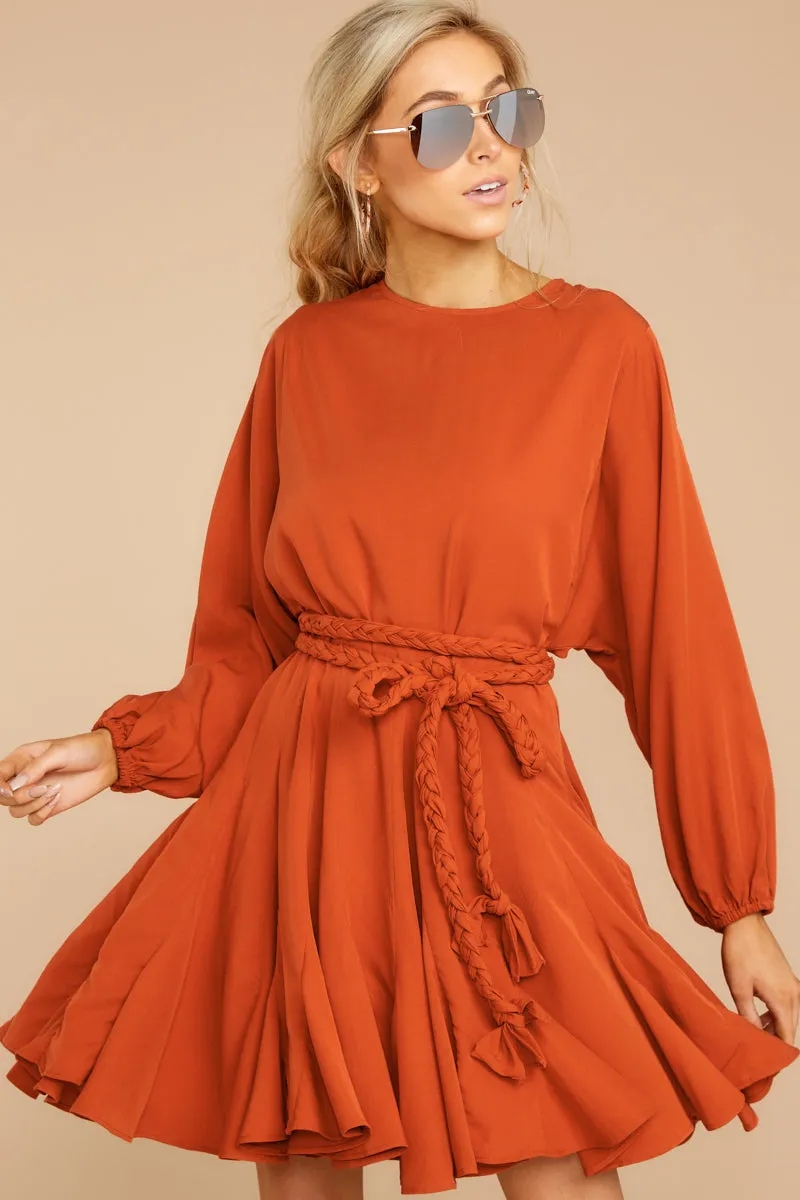 Everyday Here Orange Dress