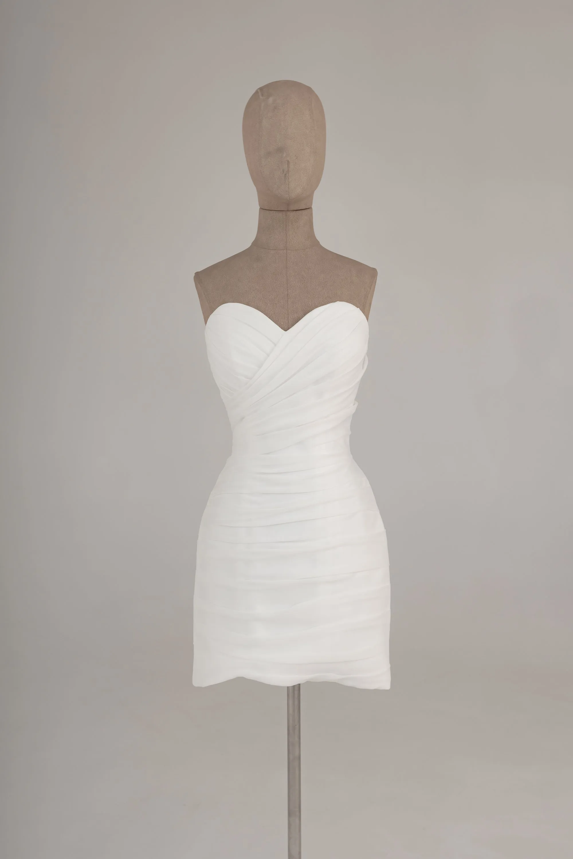 Extra Convertible Wedding Dress Audrey Mini (Basic mini dress bolero skirt bow)