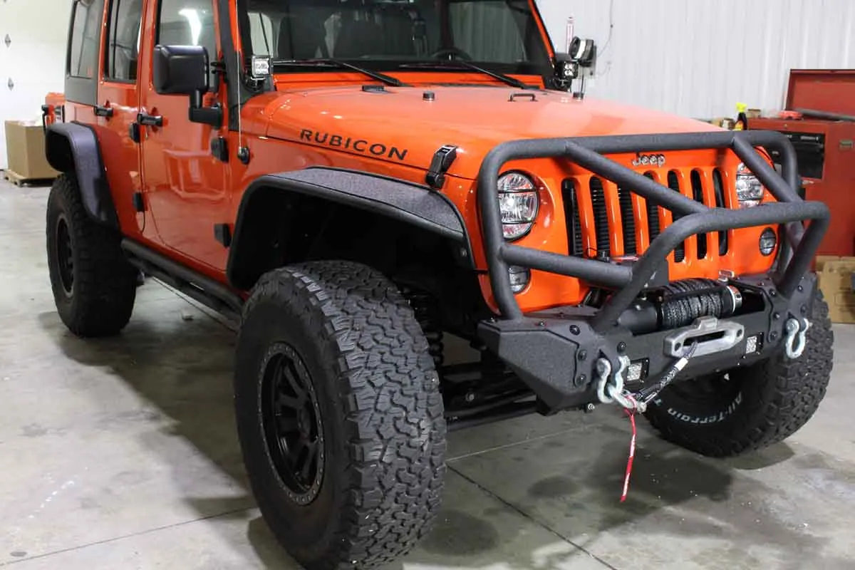 Fishbone 2007-2018 JK Wrangler Steel Tube Fenders