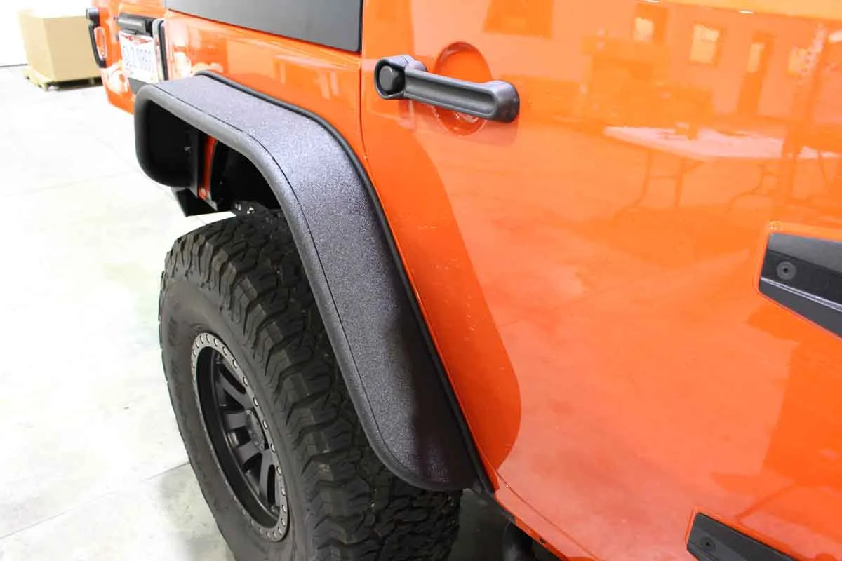 Fishbone 2007-2018 JK Wrangler Steel Tube Fenders