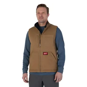 GRIDIRON™ Sherpa-Lined Vest - Brown L