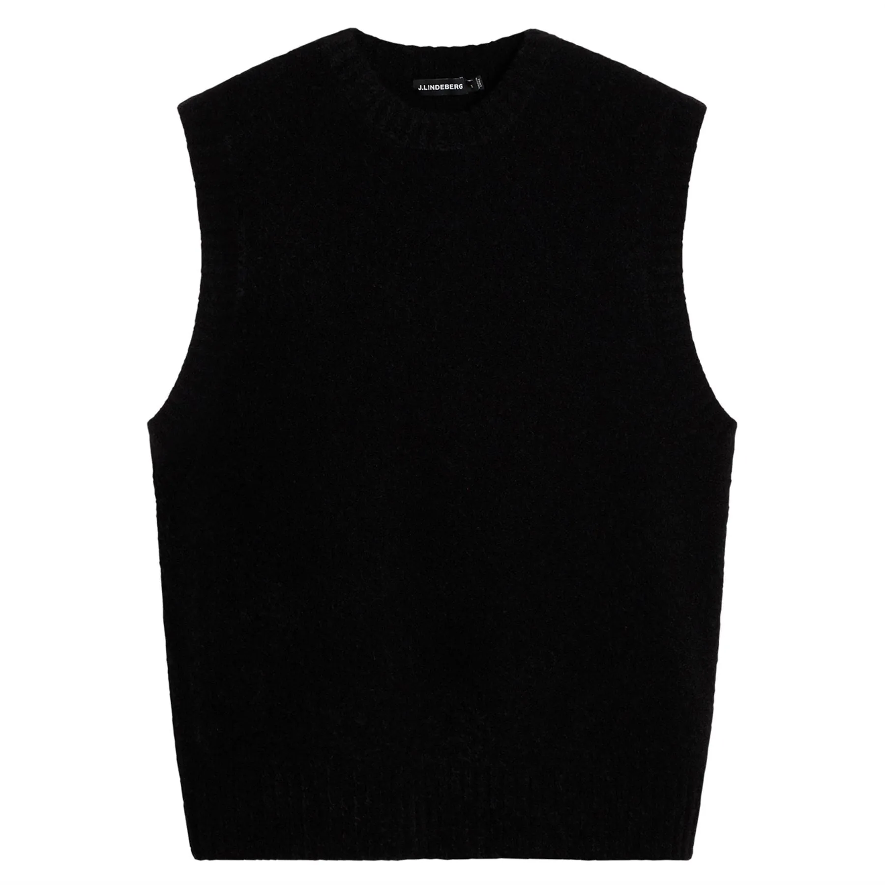 Hardy Knitted Vest Black - AW24