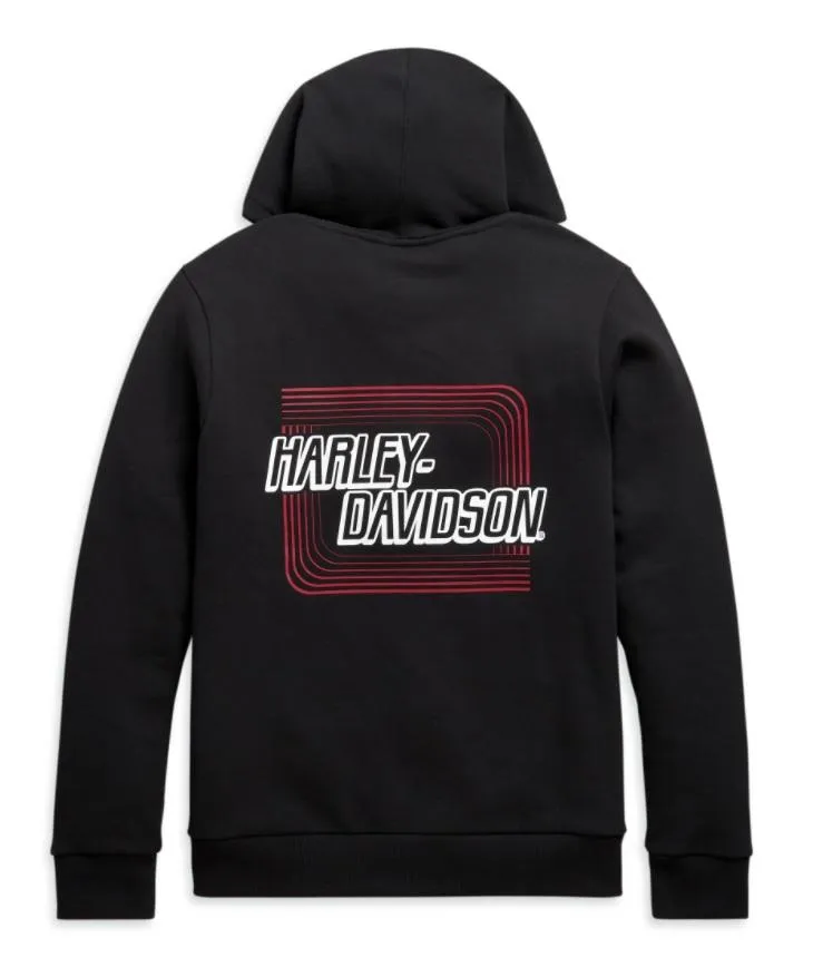 Harley-Davidson® Men's Retro Outline Hoodie - Slim Fit, 99097-20VH