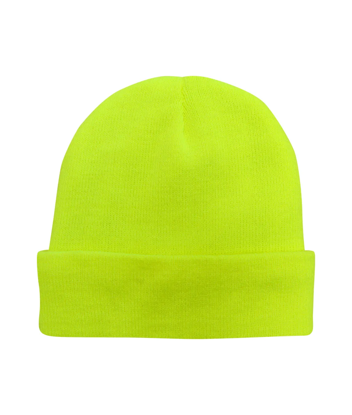 Hi Vis Knitted Beanie Hat