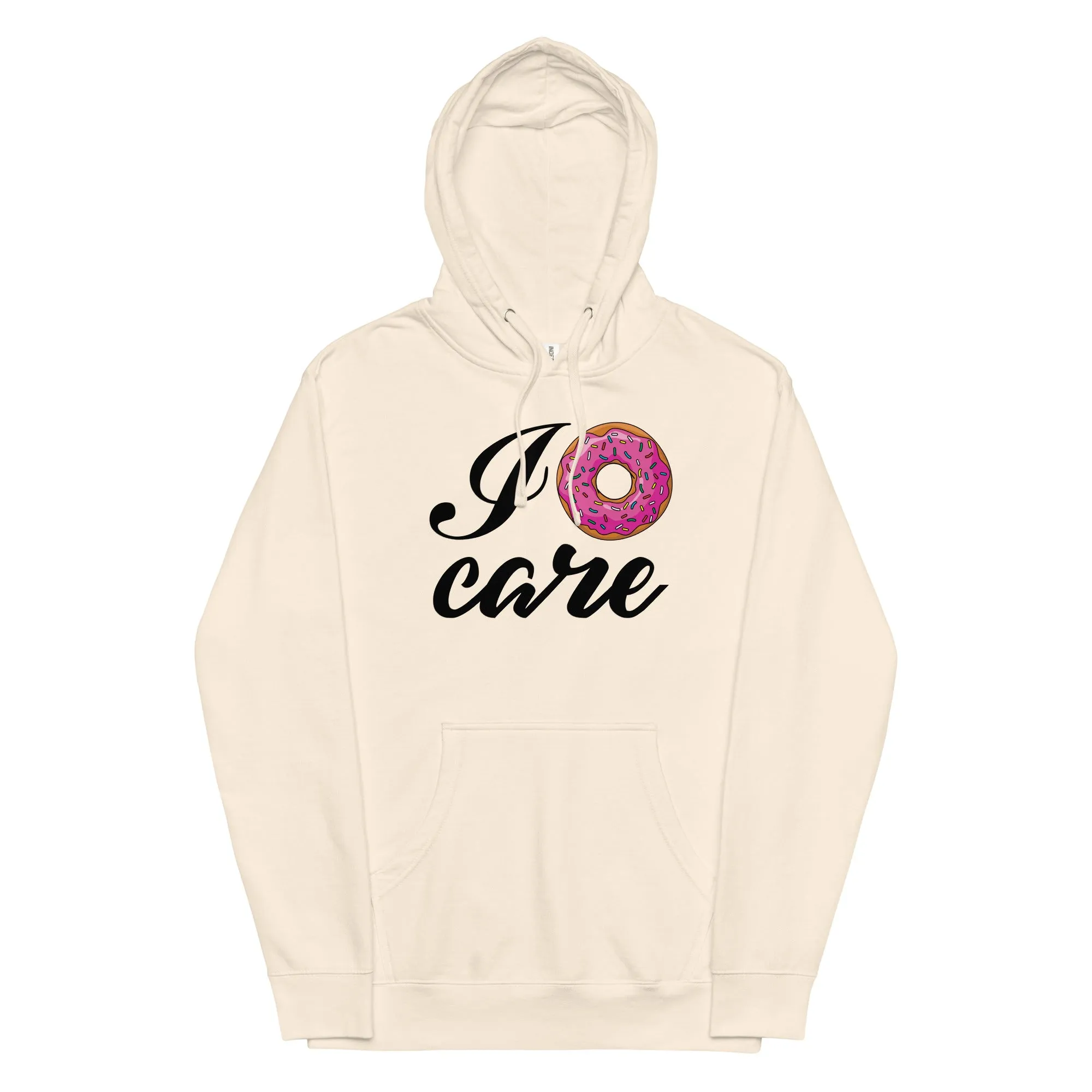 I DONUT CARE UNISEX HOODIE