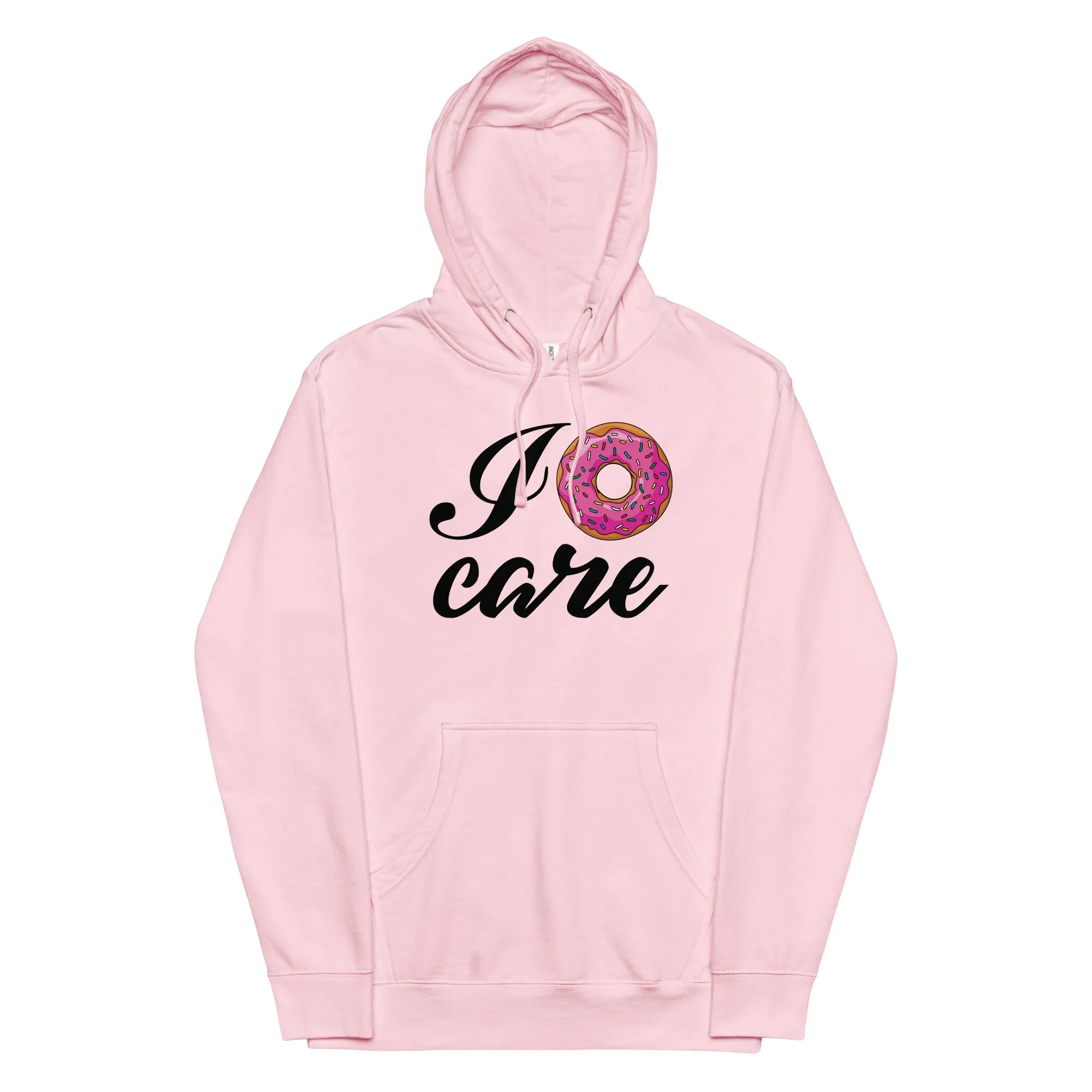 I DONUT CARE UNISEX HOODIE