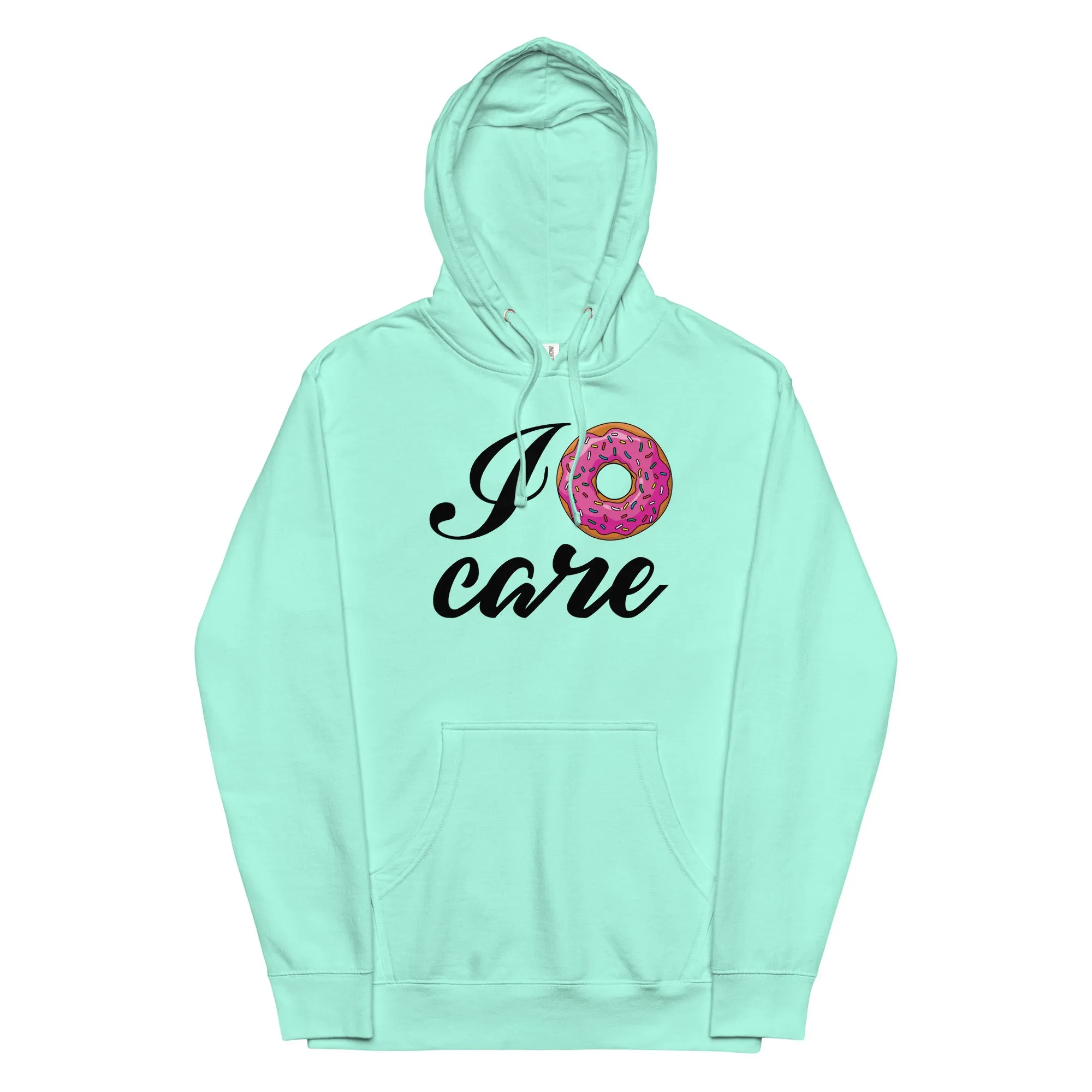 I DONUT CARE UNISEX HOODIE