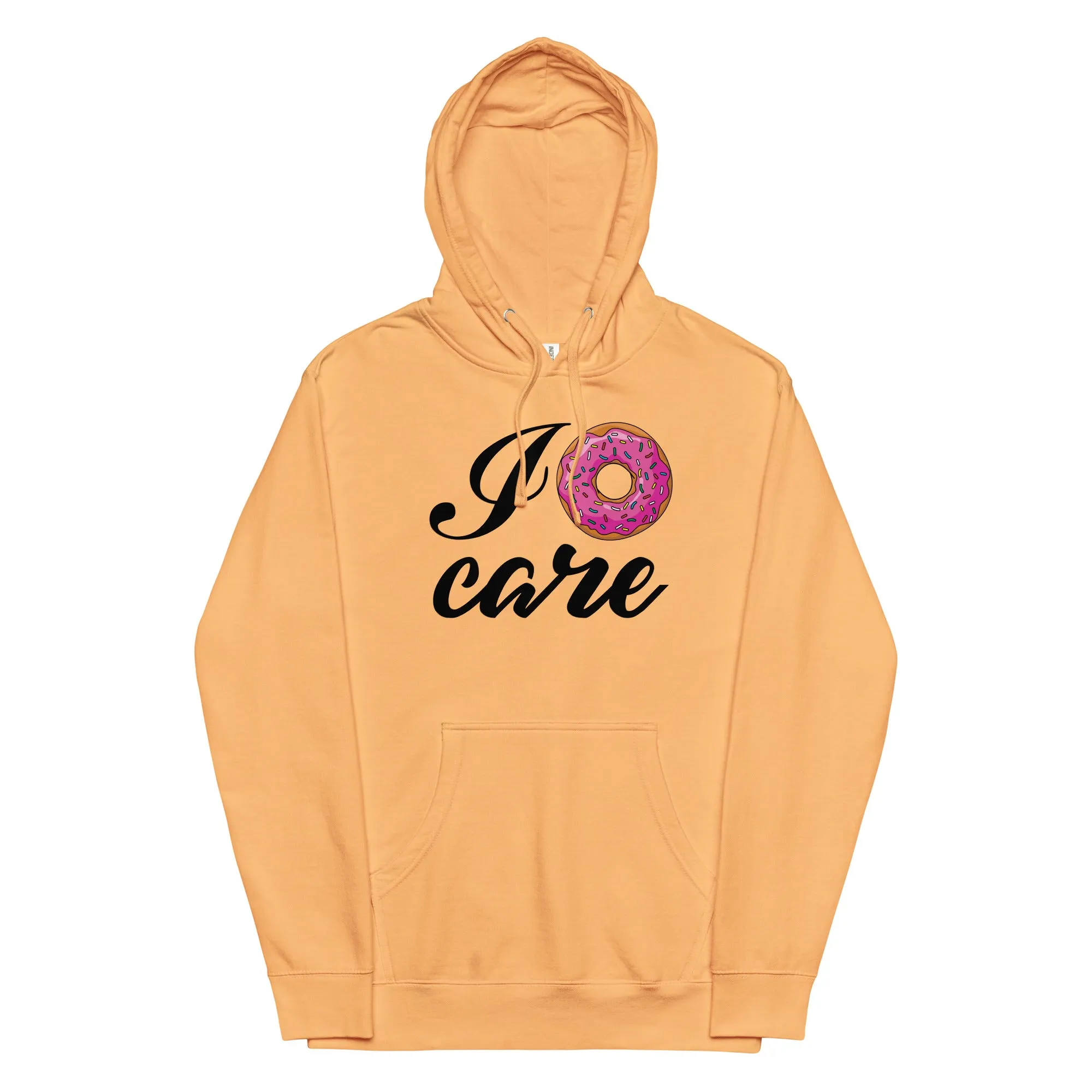 I DONUT CARE UNISEX HOODIE