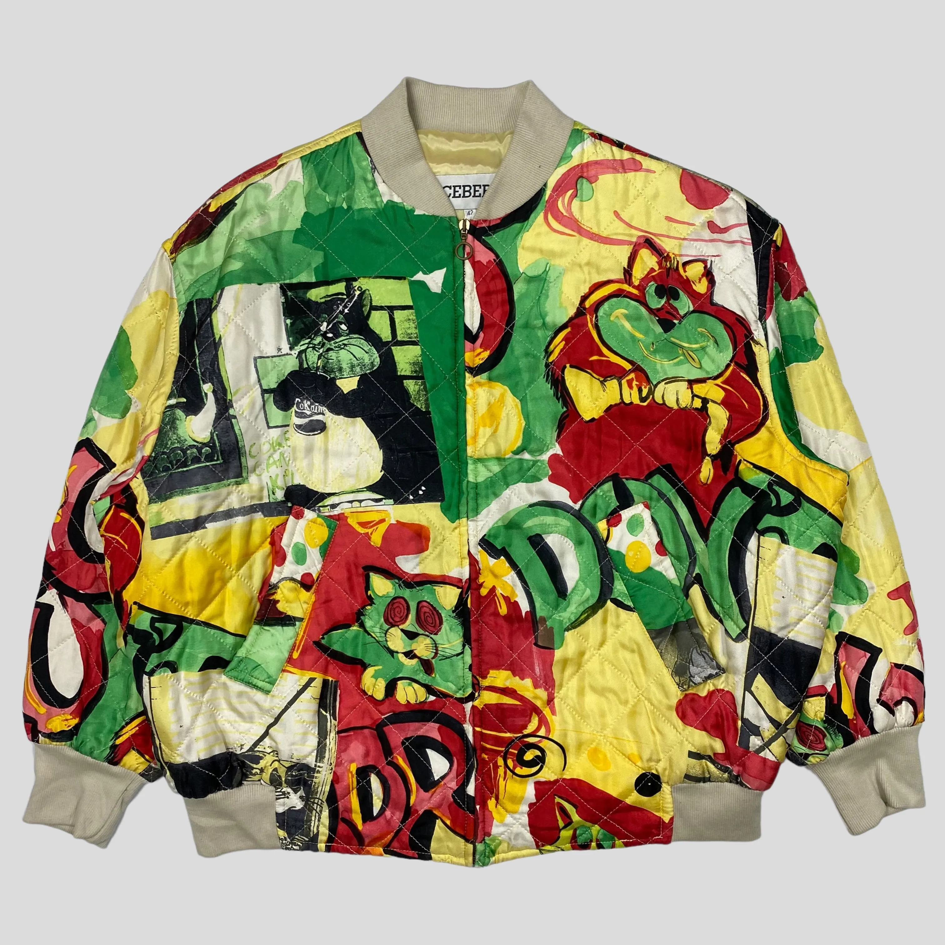 Iceberg 1992 Don’t Drug Out Silk Bomber - S/M