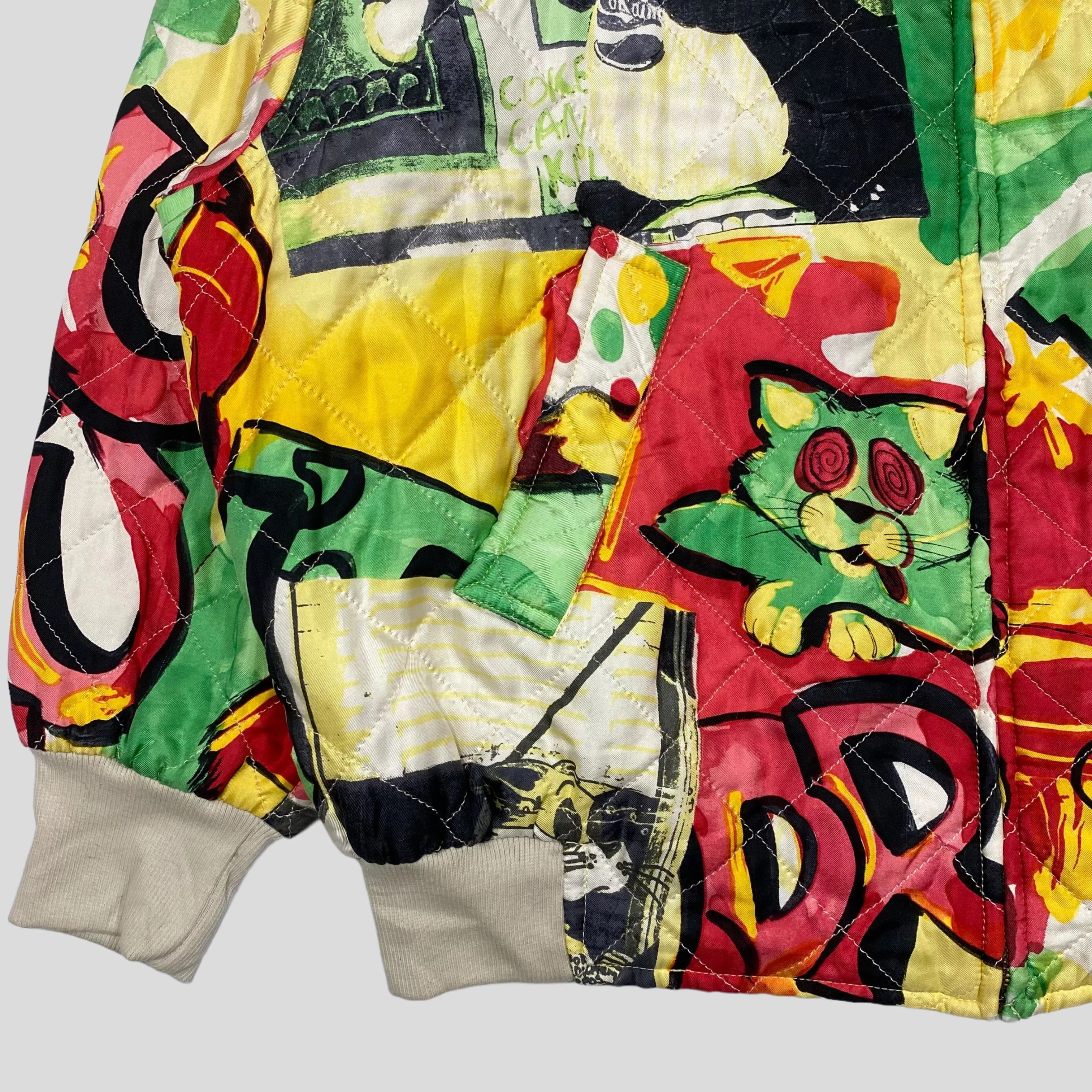 Iceberg 1992 Don’t Drug Out Silk Bomber - S/M