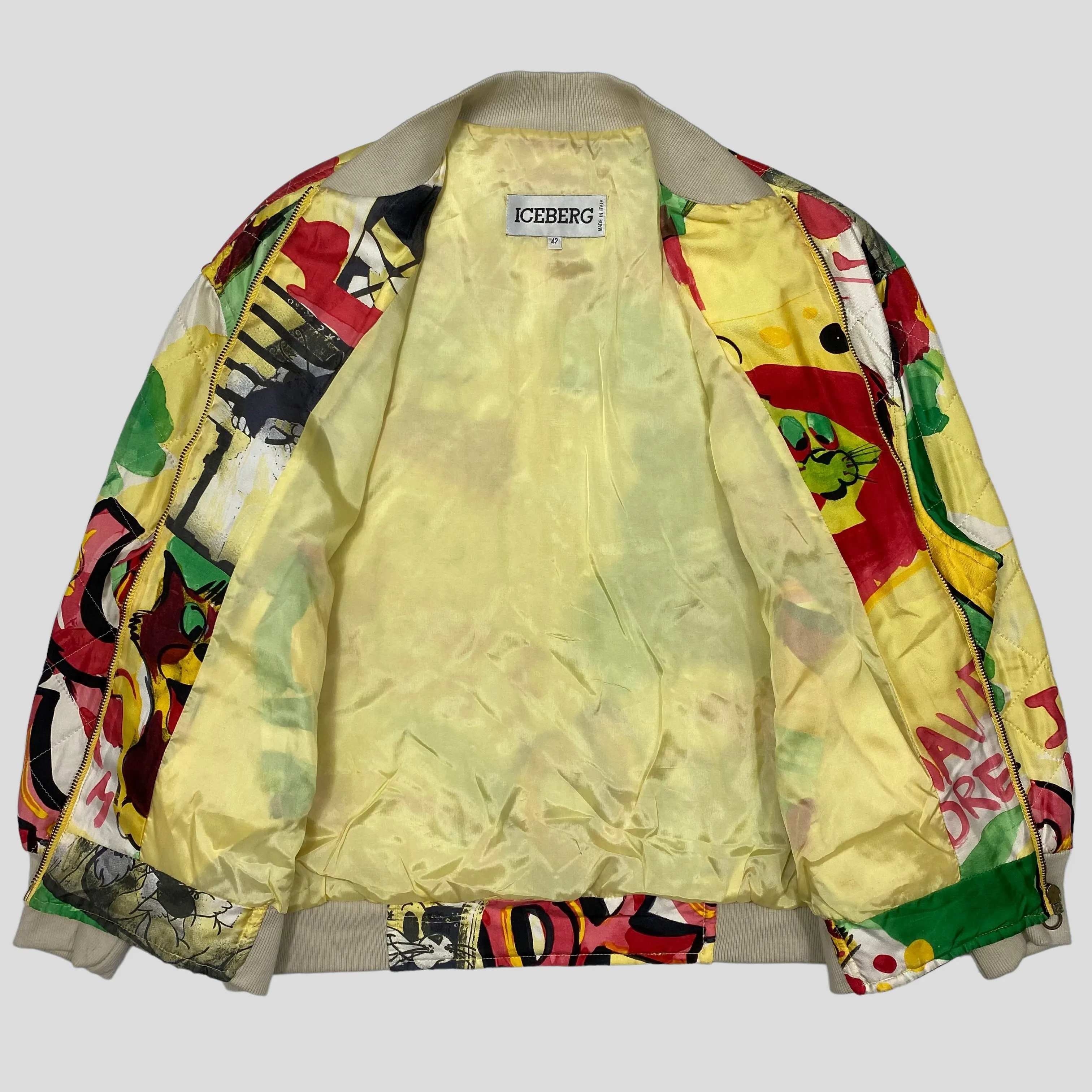 Iceberg 1992 Don’t Drug Out Silk Bomber - S/M