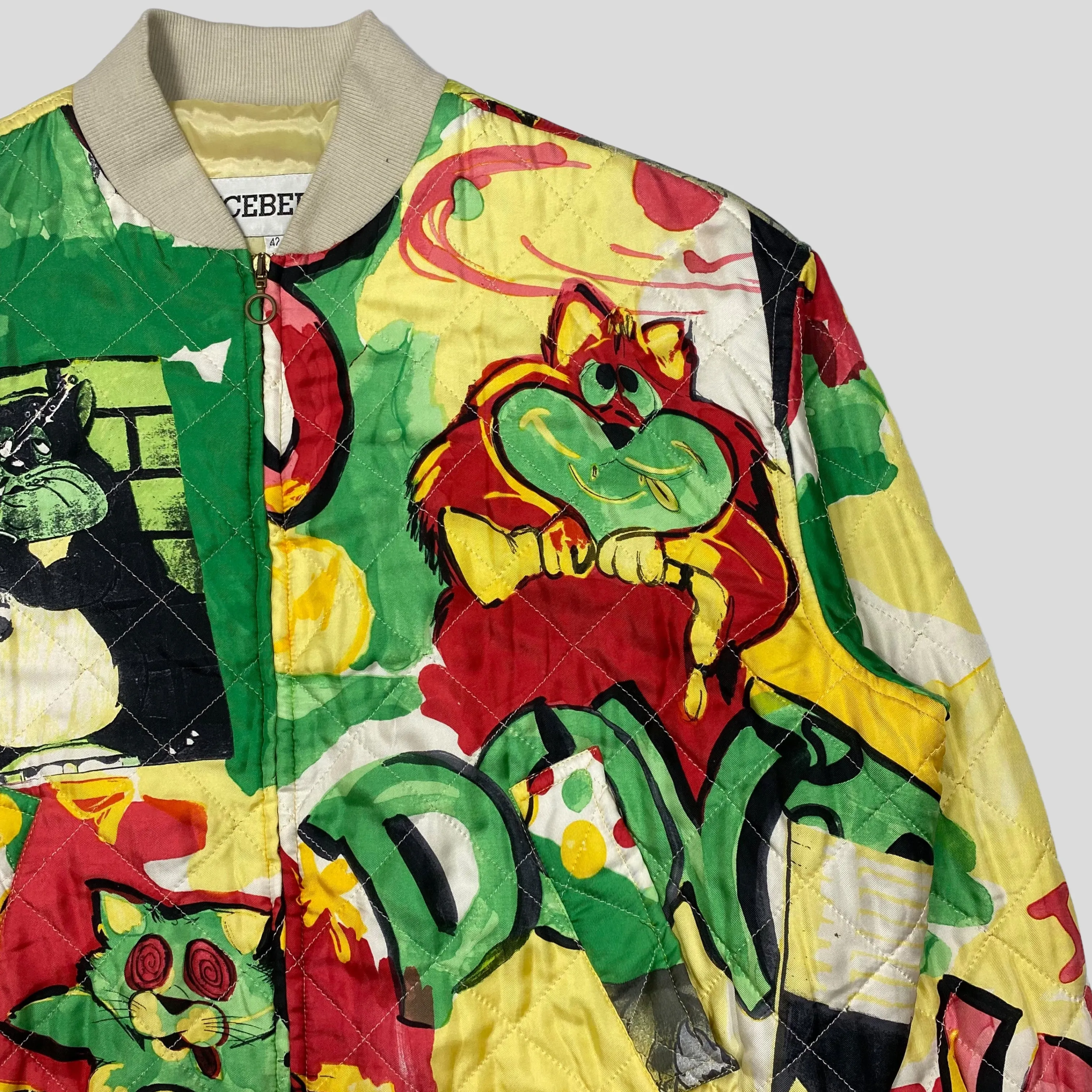 Iceberg 1992 Don’t Drug Out Silk Bomber - S/M