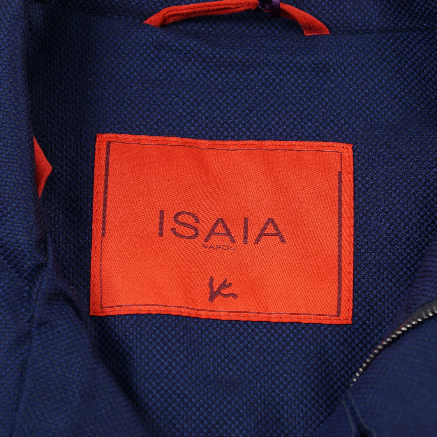 Isaia Techno Cashmere Bomber Jacket