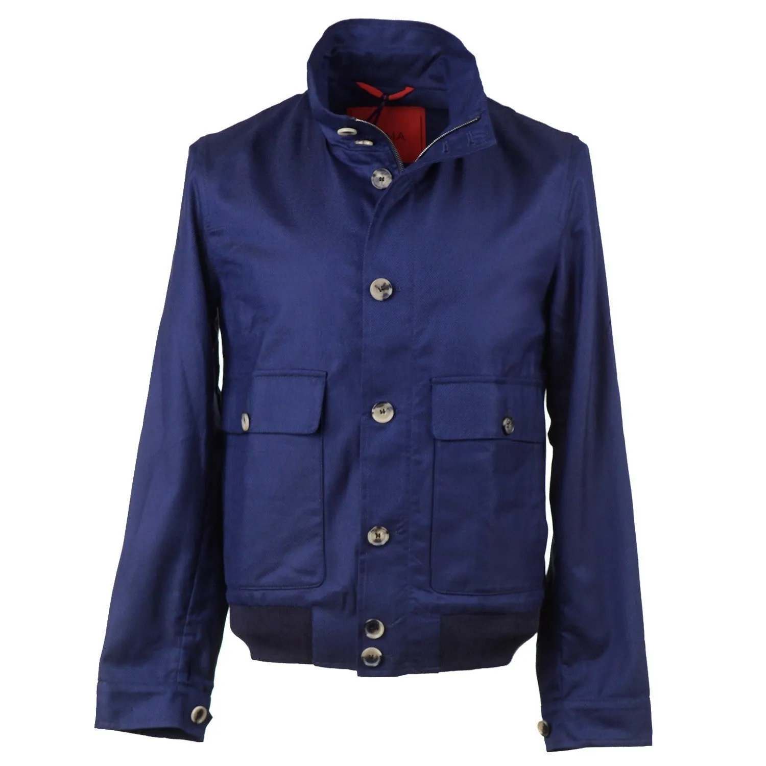 Isaia Techno Cashmere Bomber Jacket