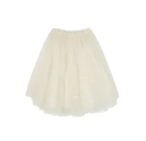 Ivory Tulle Skirt