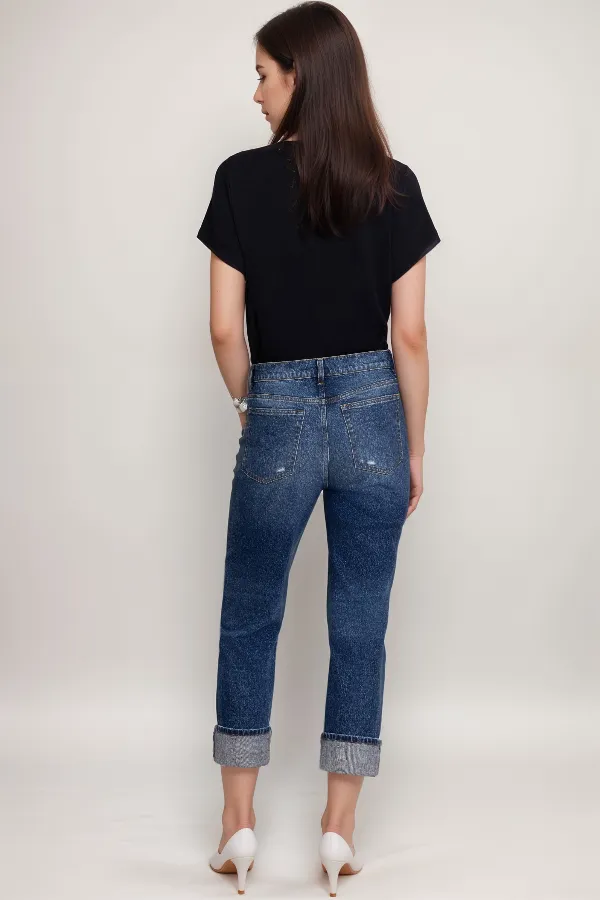 Johnny Was Barcelona Boyfriend Jeans JW1013NB116