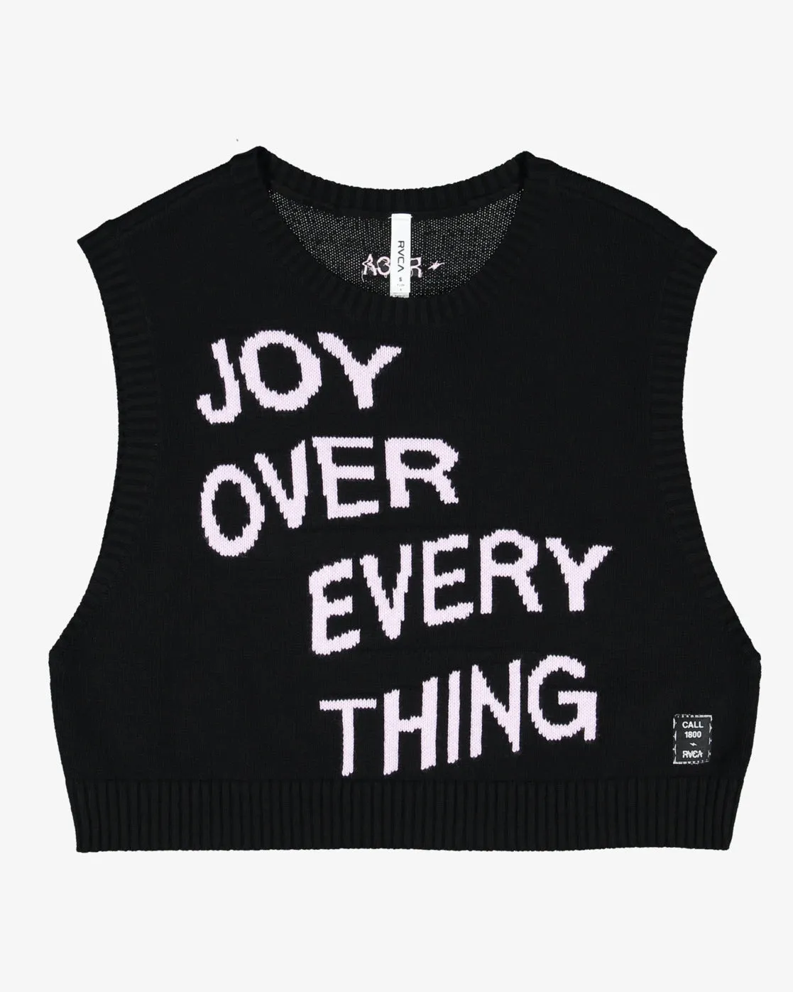 Joys Sweater Vest - Black