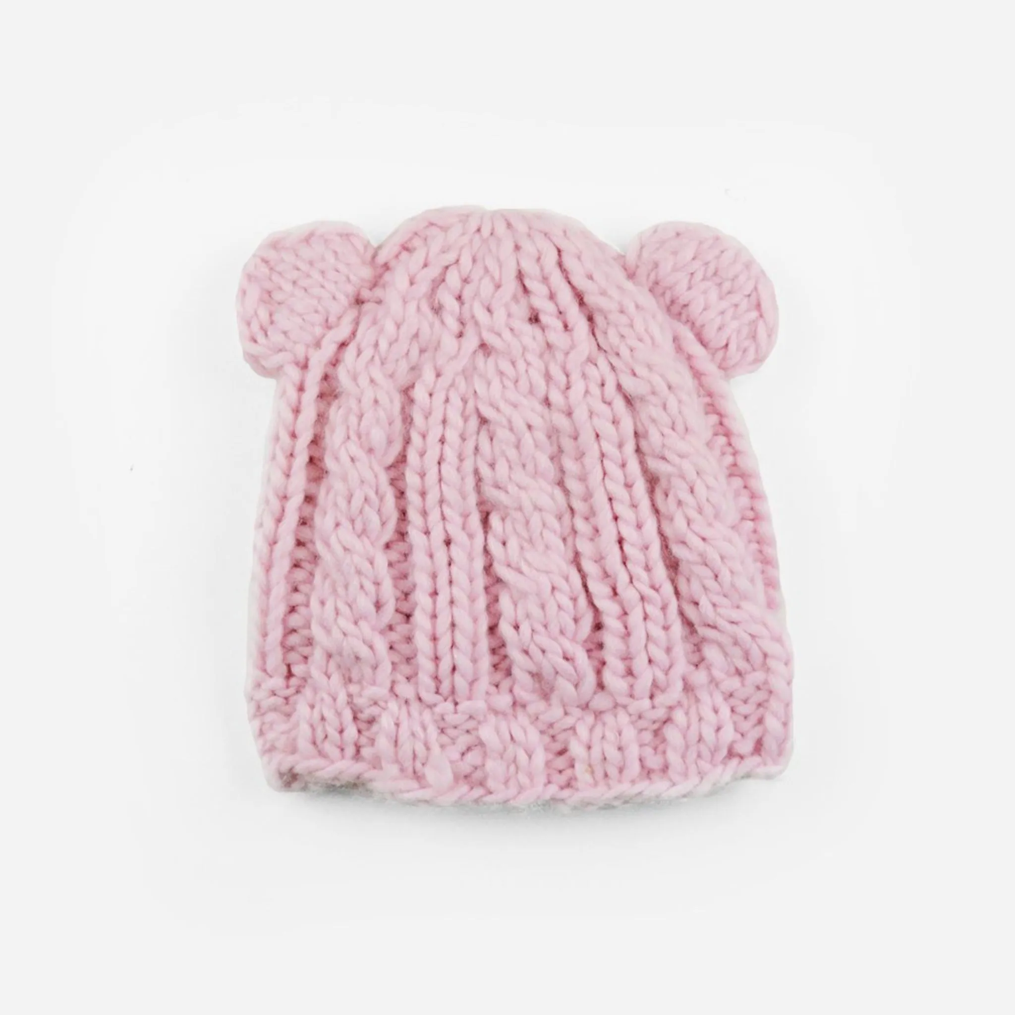 Julian Cable Bear Knit Hat