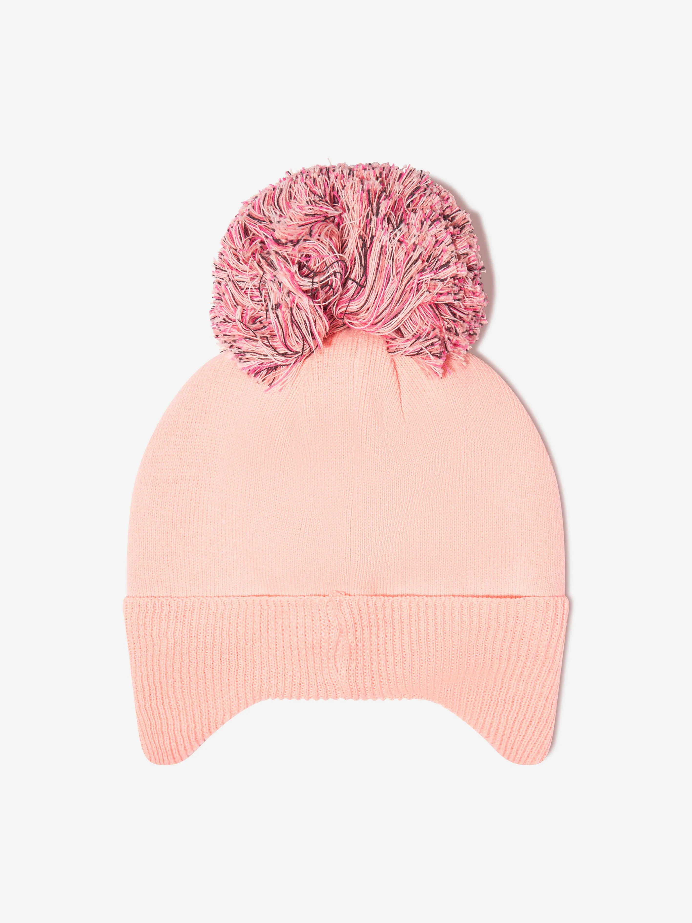 KENZO Baby Girls Knitted Hat With Ear Cover