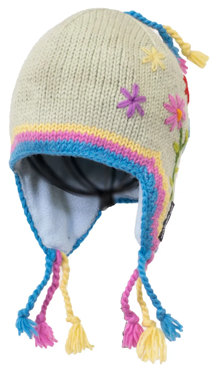 Kid's Daisy Earflap