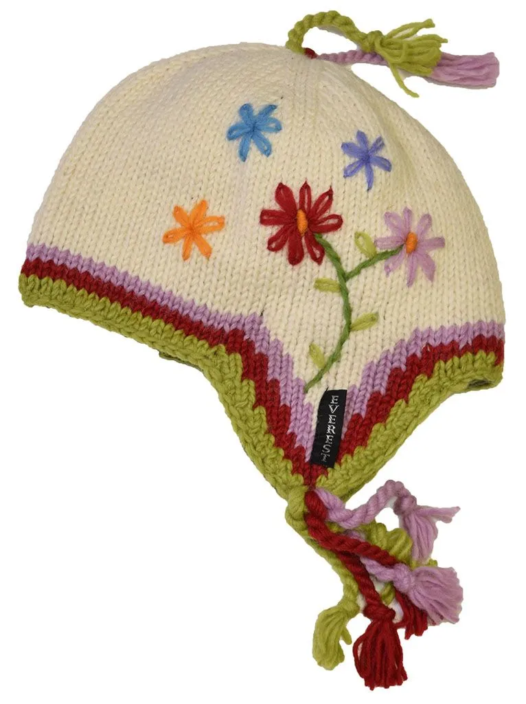 Kid's Daisy Earflap