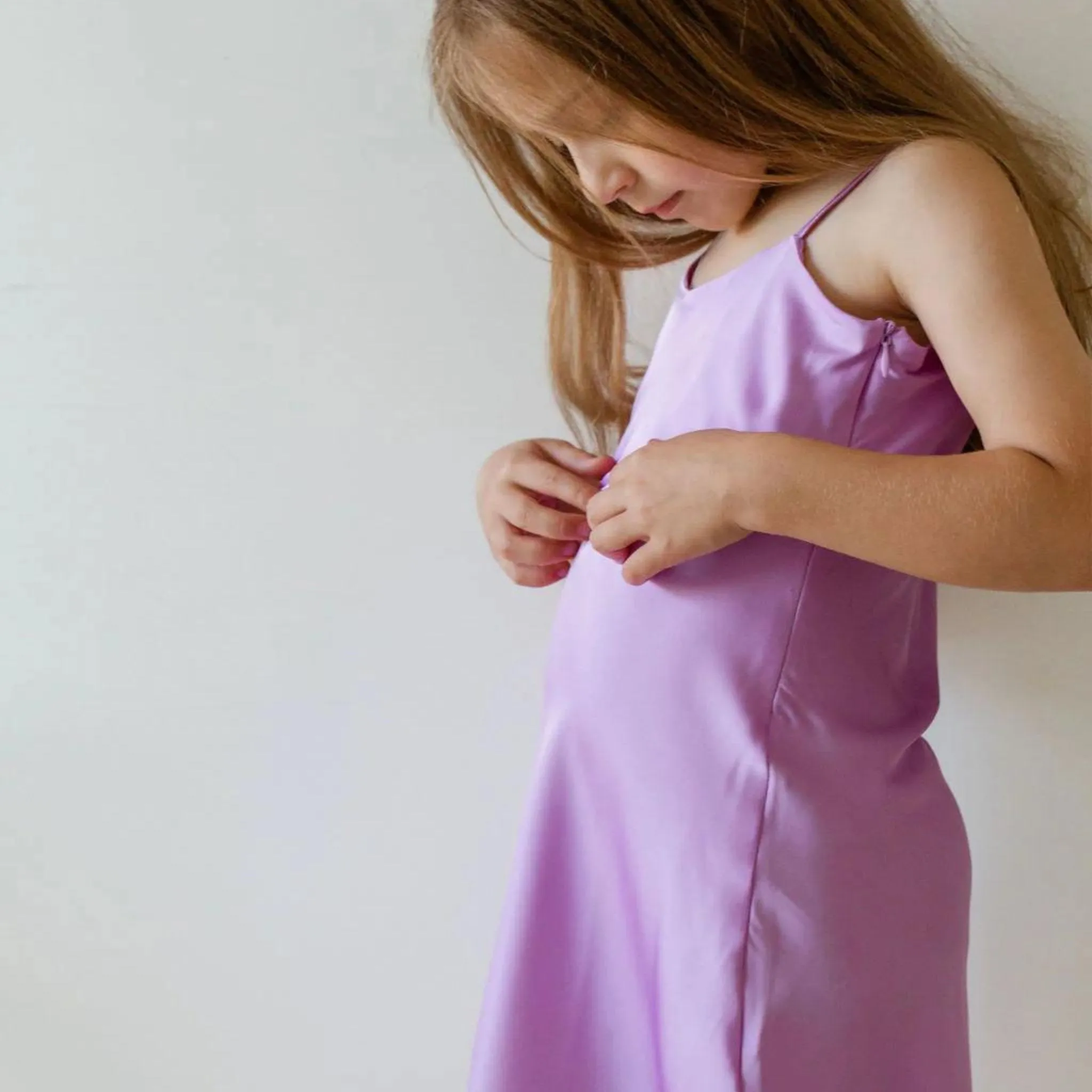 Kids Viktoria Dress - Lilac Purple