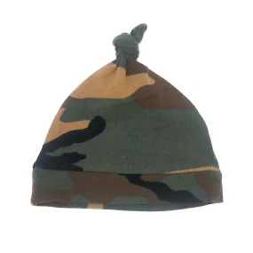 Knot Hat in Newborn: Camo