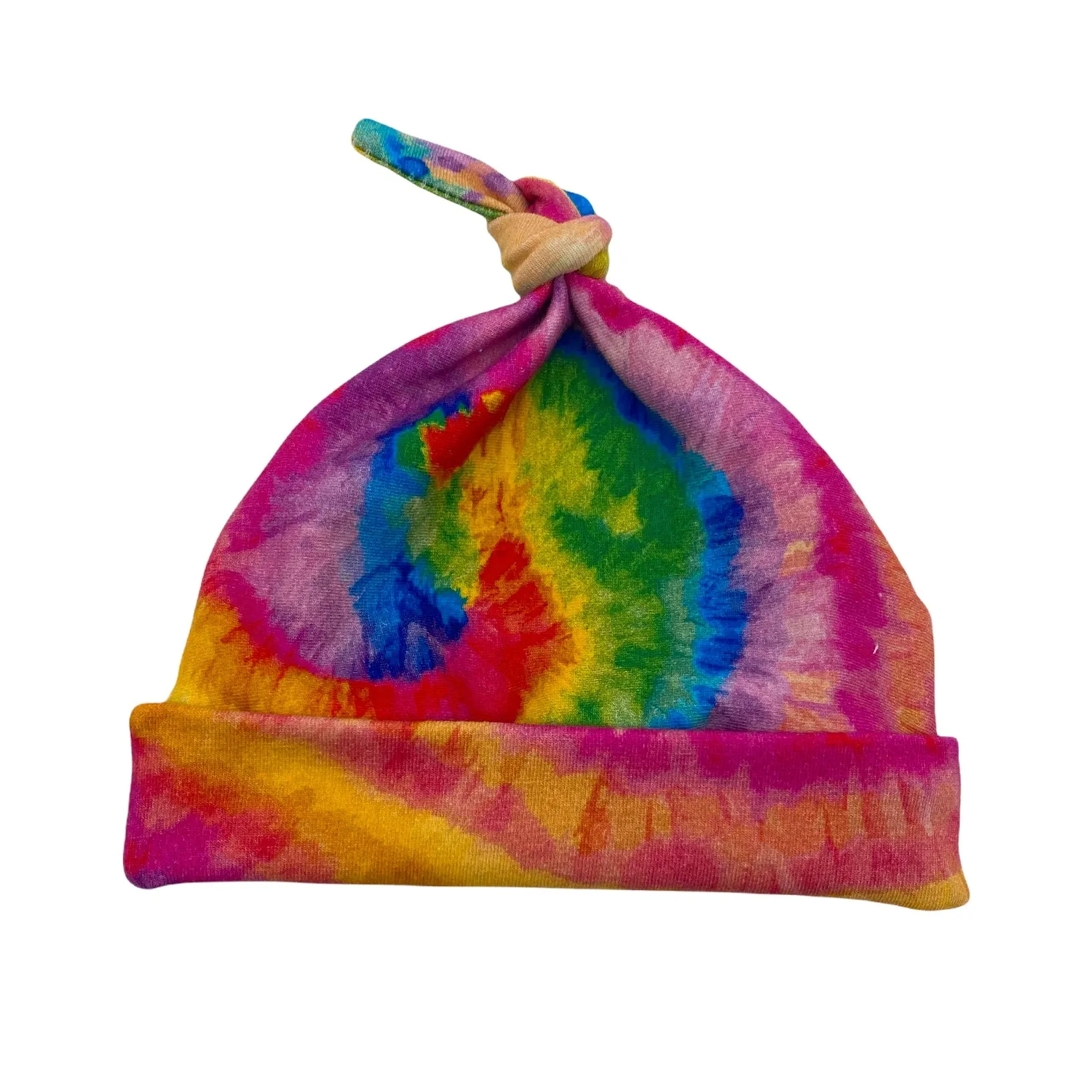 Knot Hat in Preemie: Tie-Dye