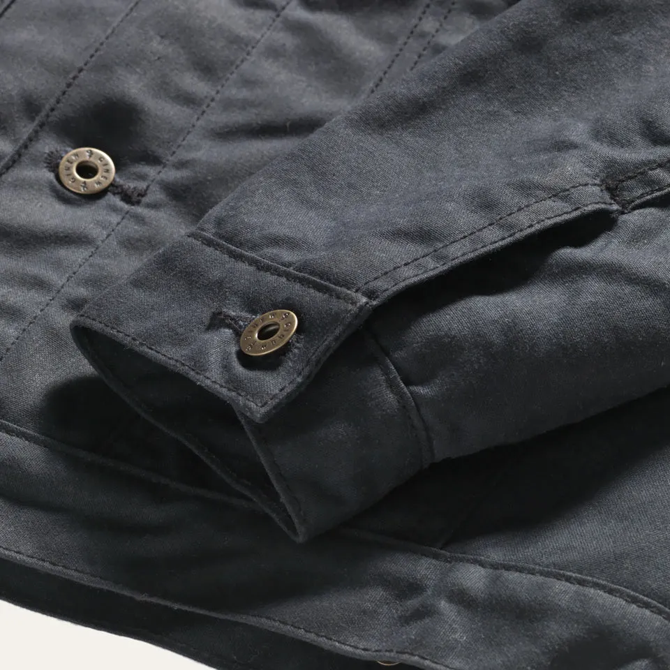 Legends Black Wax Canvas Rider Coat