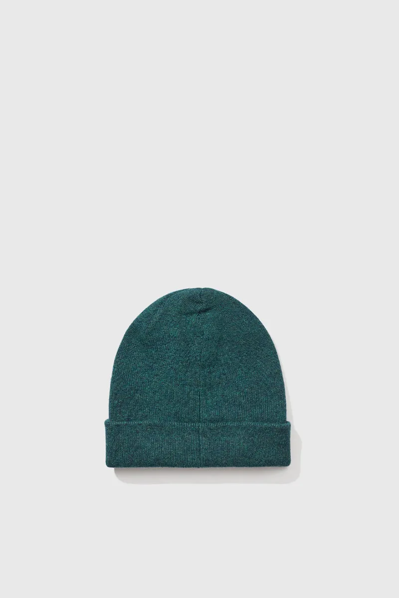 Light Wool Beanie - Dartmouth Green