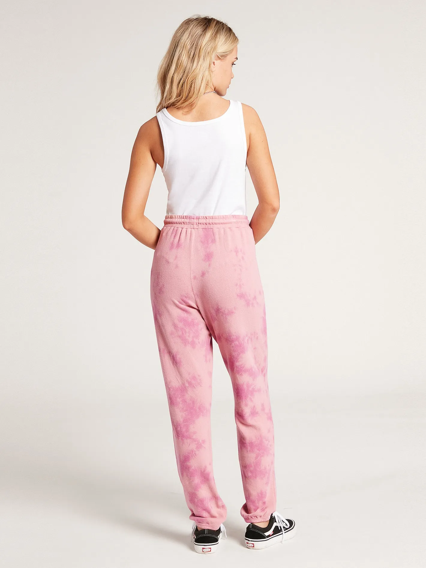 Lived In Lounge Fleece Pant - Faded Mauve