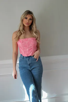 Love You More Corset Top