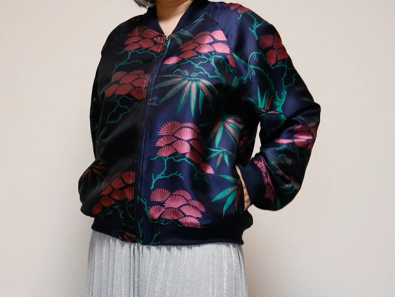 <J08BP> KABUKI BOMBER Jacket Mens