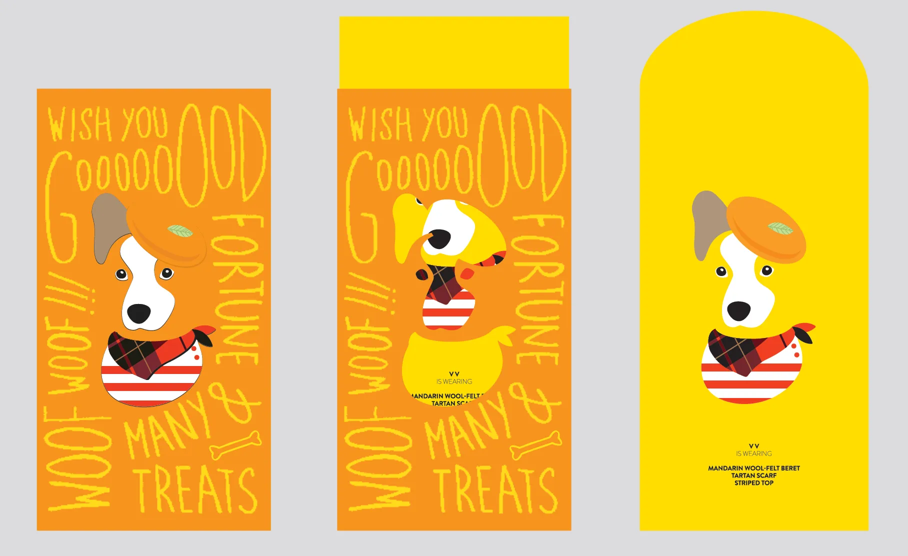 Lucky Money Packets with Dog motif