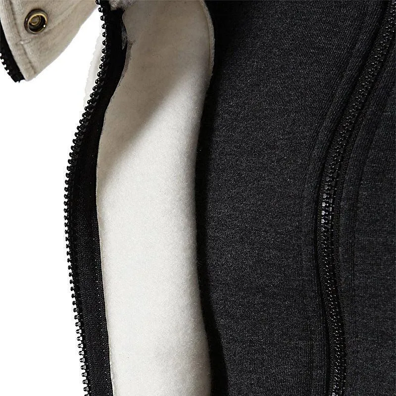 Men's Fleece Full Face Hoodie