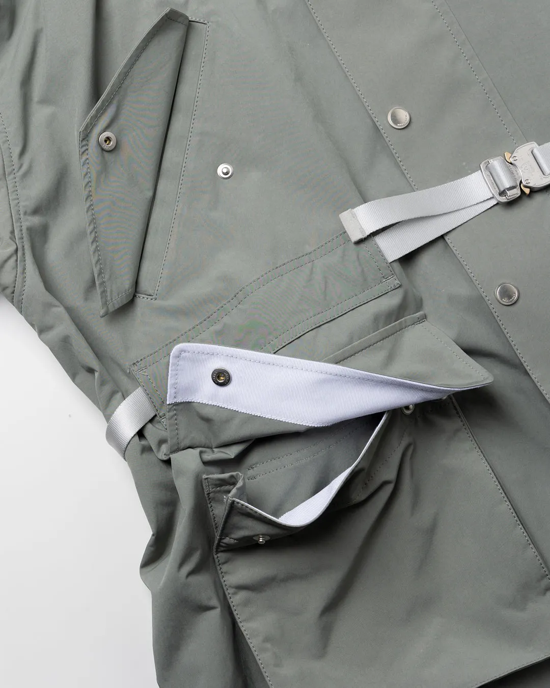 MICROFIBER TWILL MODS COAT .10【ICE GREEN】