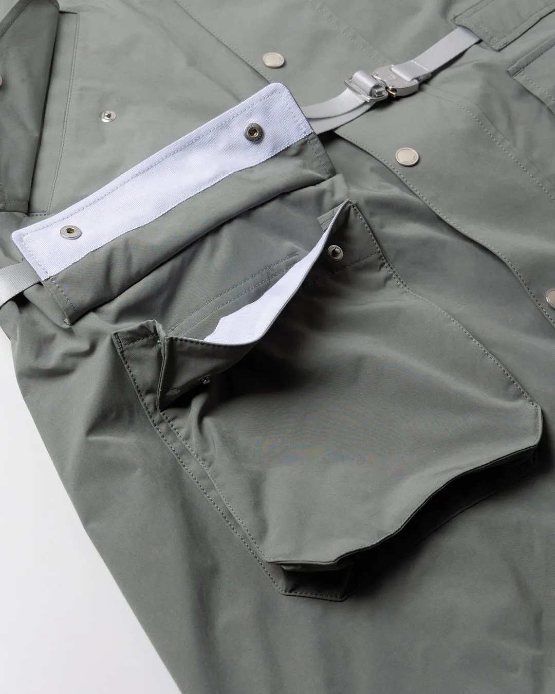 MICROFIBER TWILL MODS COAT .10【ICE GREEN】