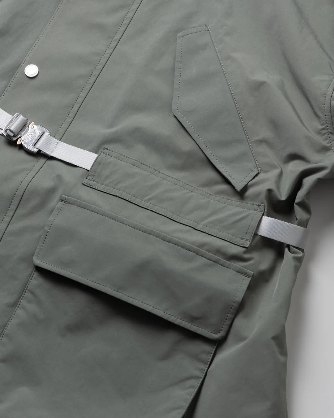 MICROFIBER TWILL MODS COAT .10【ICE GREEN】