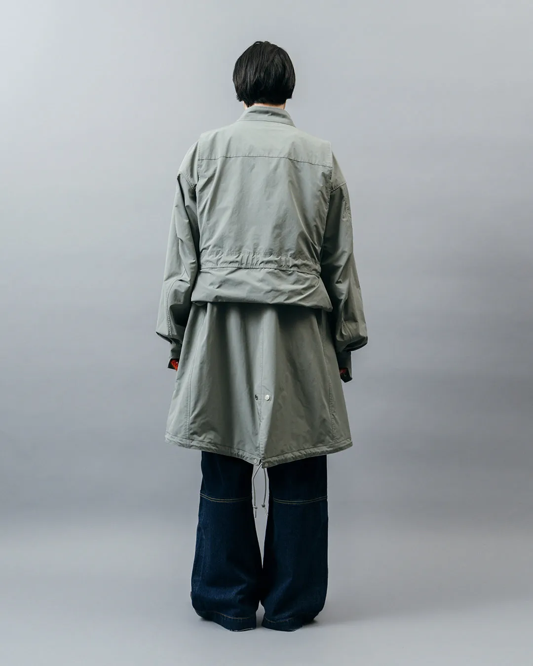 MICROFIBER TWILL MODS COAT .10【ICE GREEN】