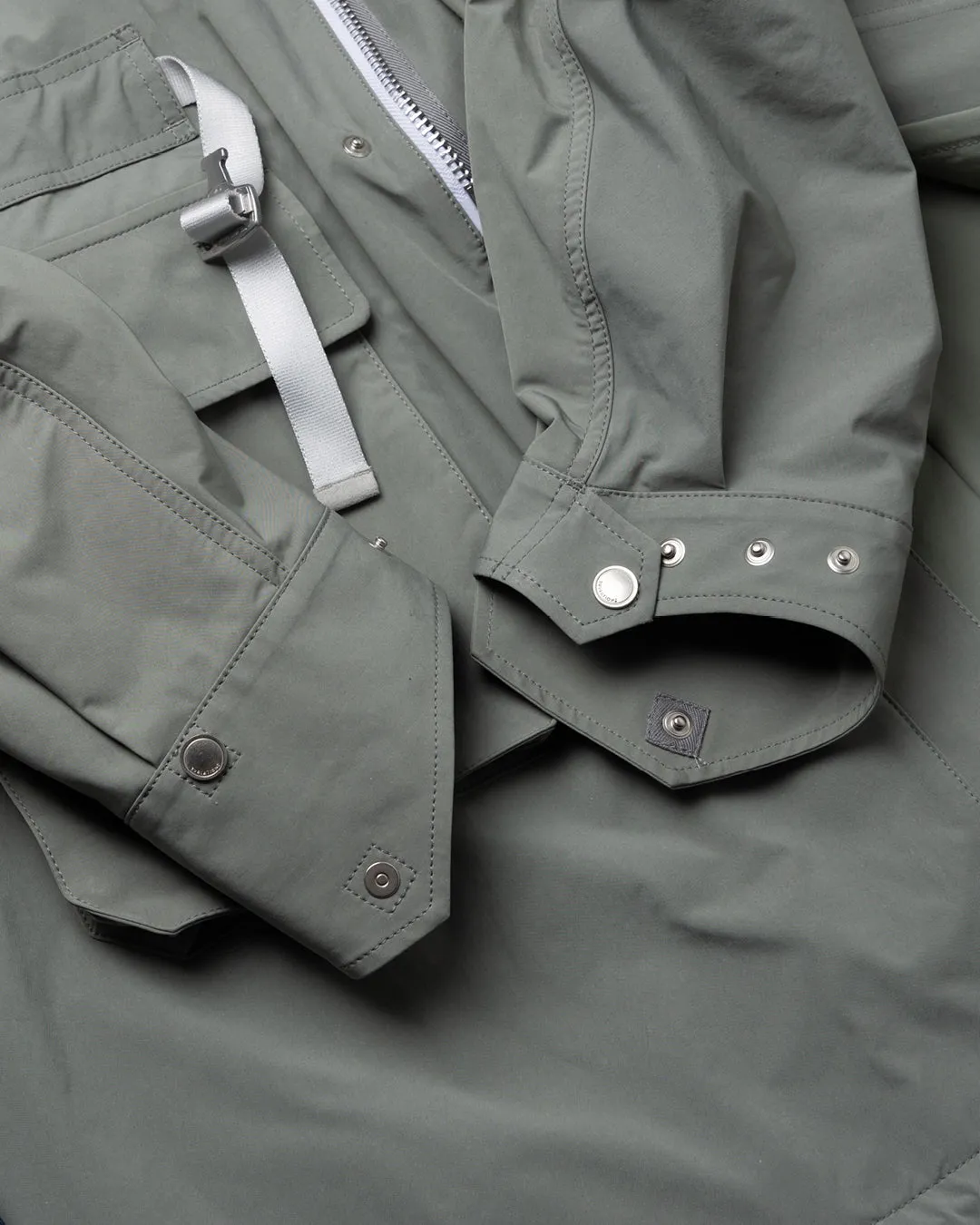 MICROFIBER TWILL MODS COAT .10【ICE GREEN】