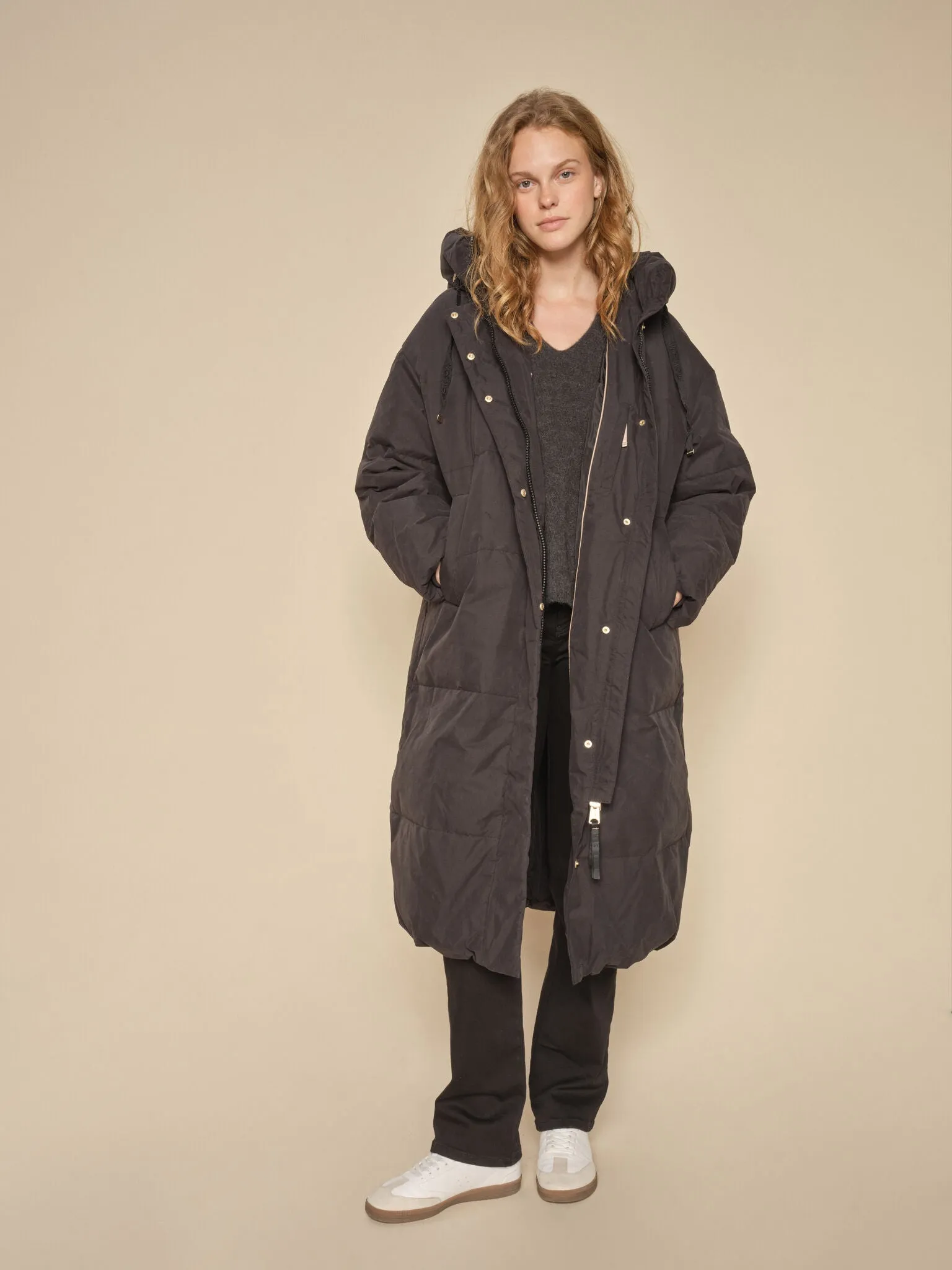 MMCayo Long Quilt Down Jacket