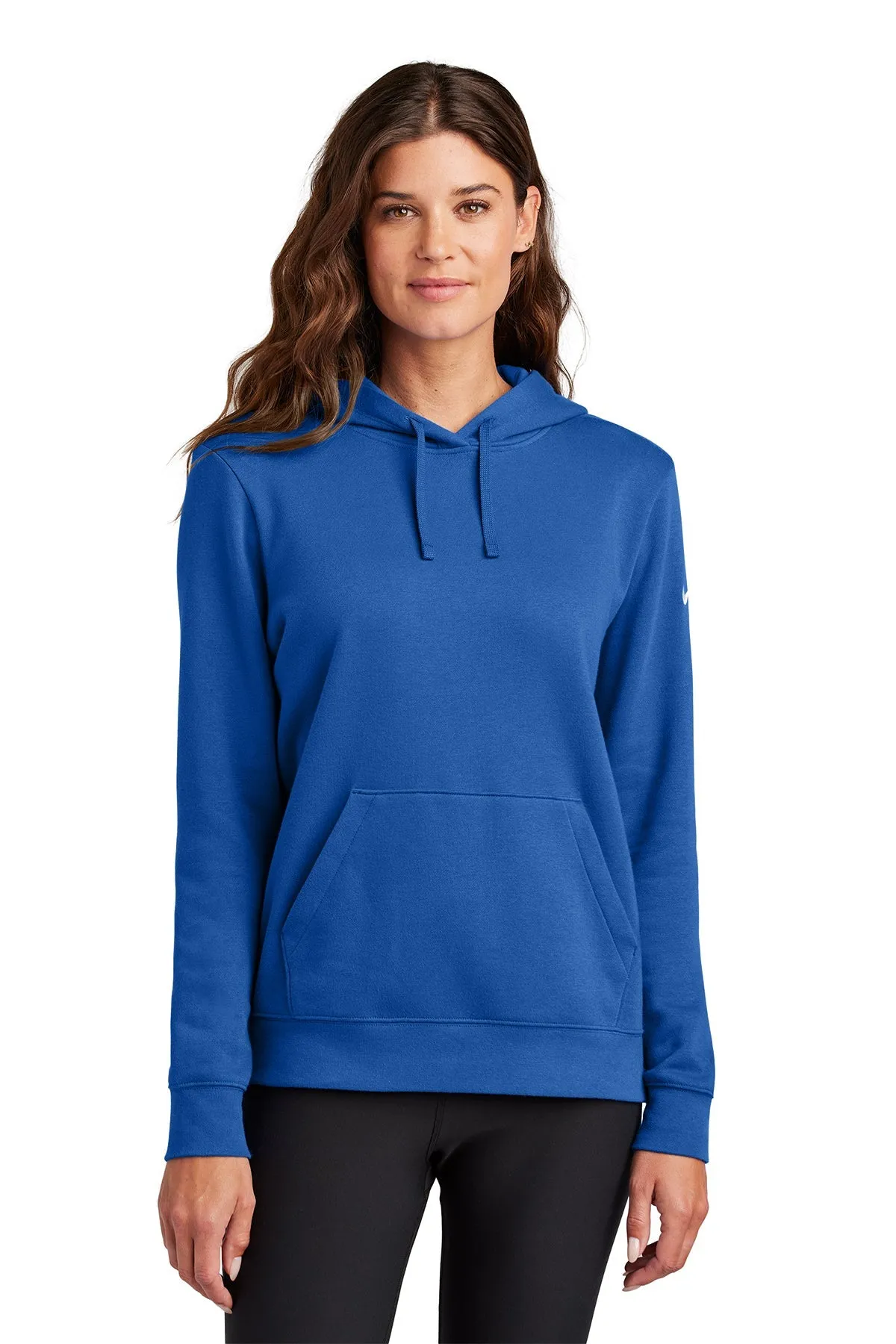 Nike Ladies Club Fleece Pullover Custom Hoodies, Game Royal