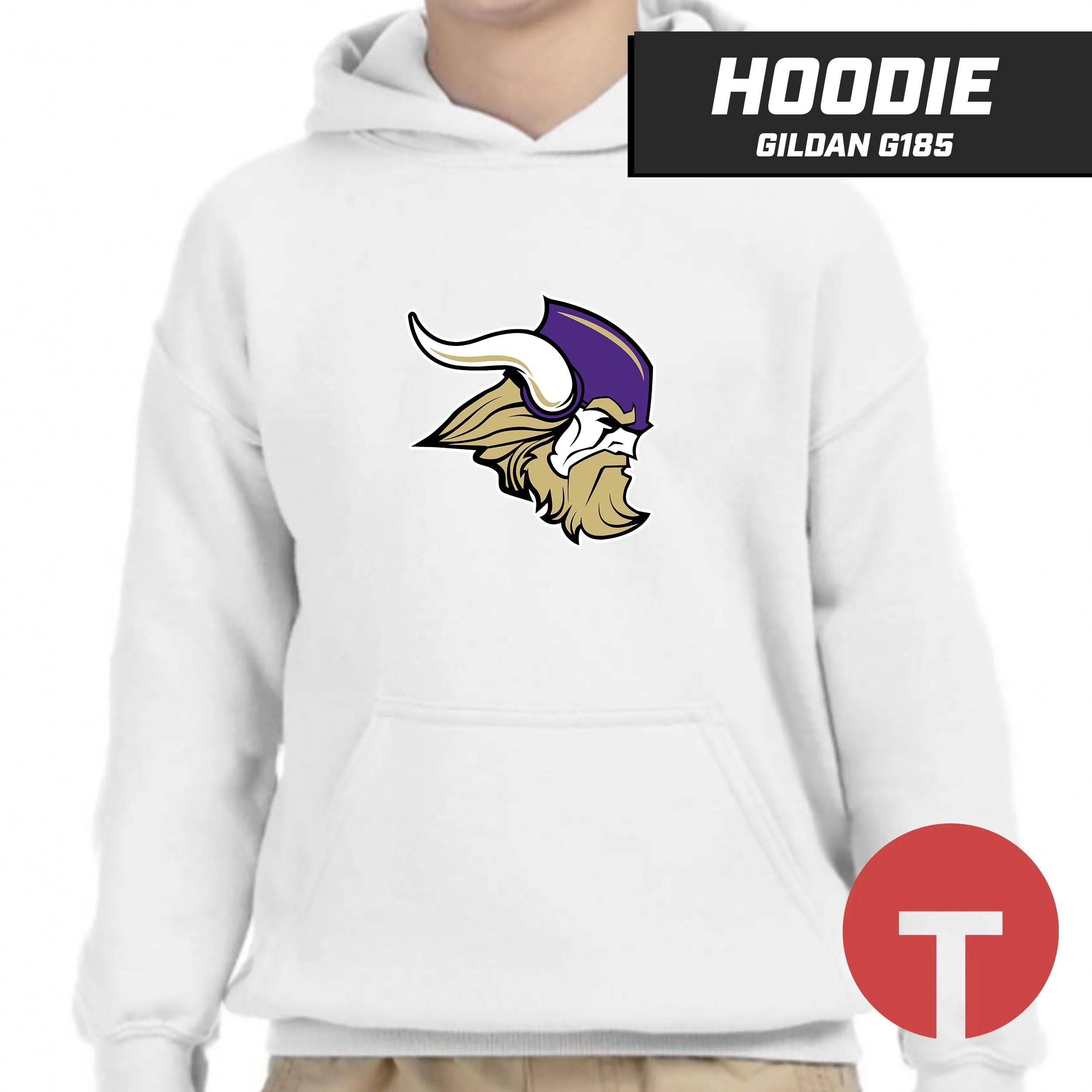 NKHS Vikings - Hoodie Gildan G185