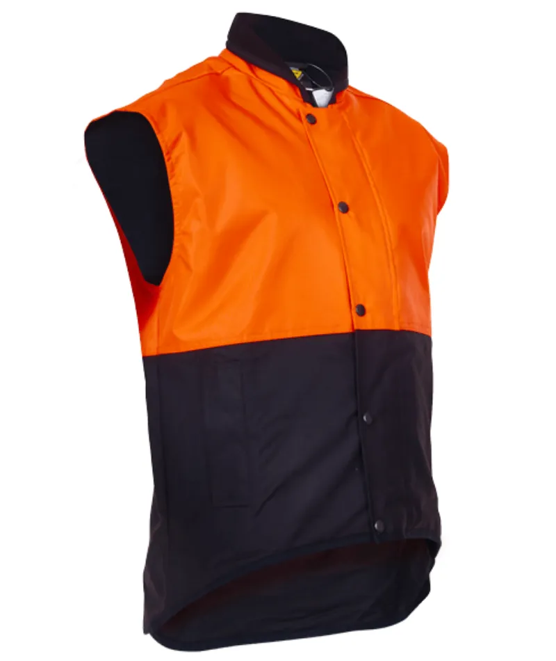 Oilskin Day Only, Fleece Lined Vest