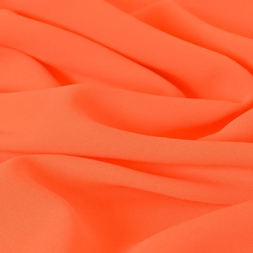 Orange Suiting Fabric 4062