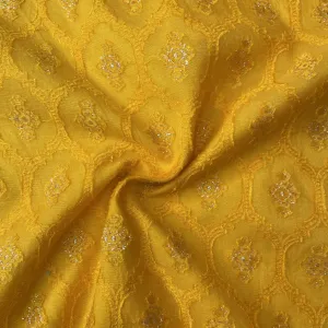 Orange Traditional Jacquard Cotton Silk Patola Dyeable 18063