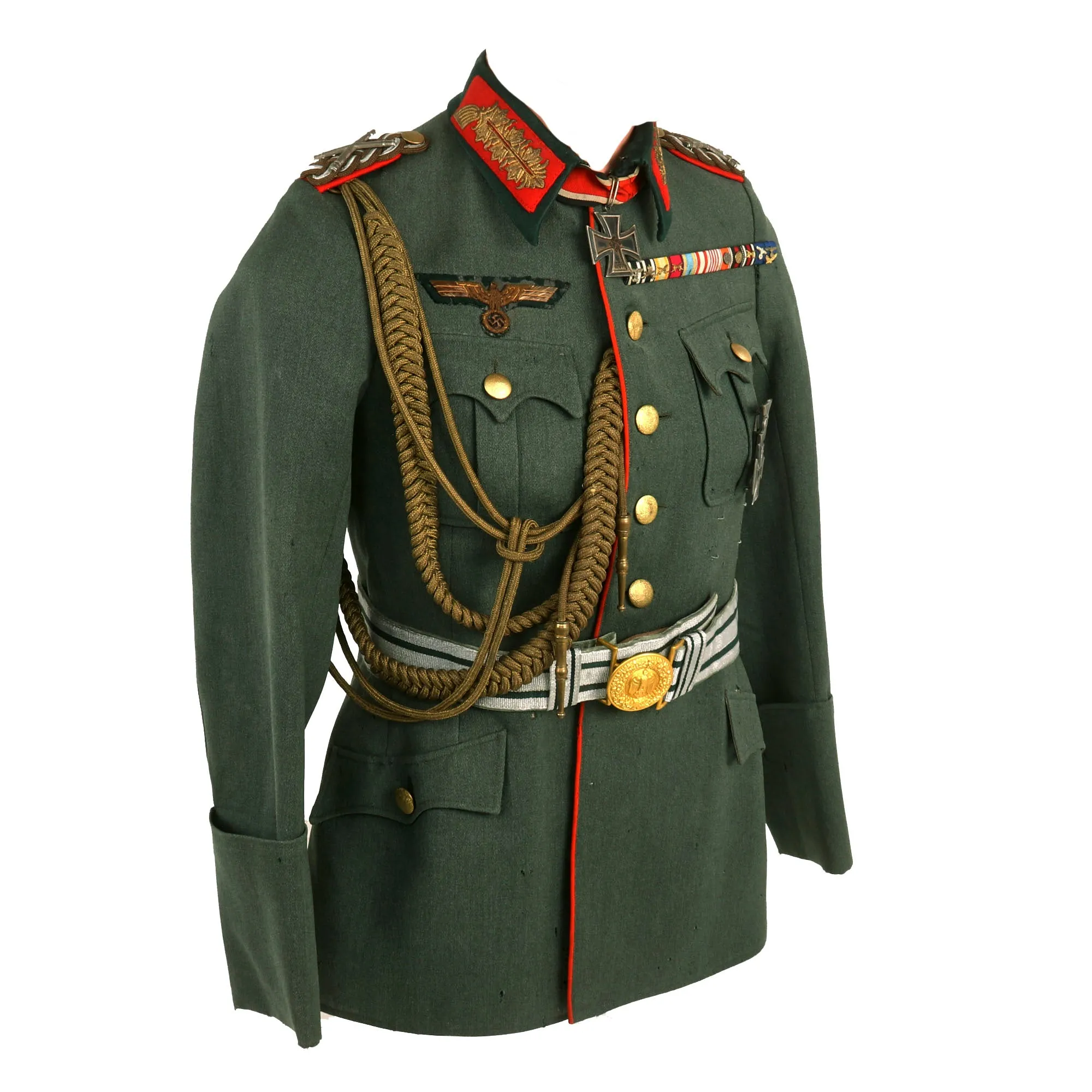 Original German WWII Heer Army Group Commander Generalfeldmarschall Fedor von Bock Uniform & Research Set - Formerly Part of the A.A.F. Tank Museum