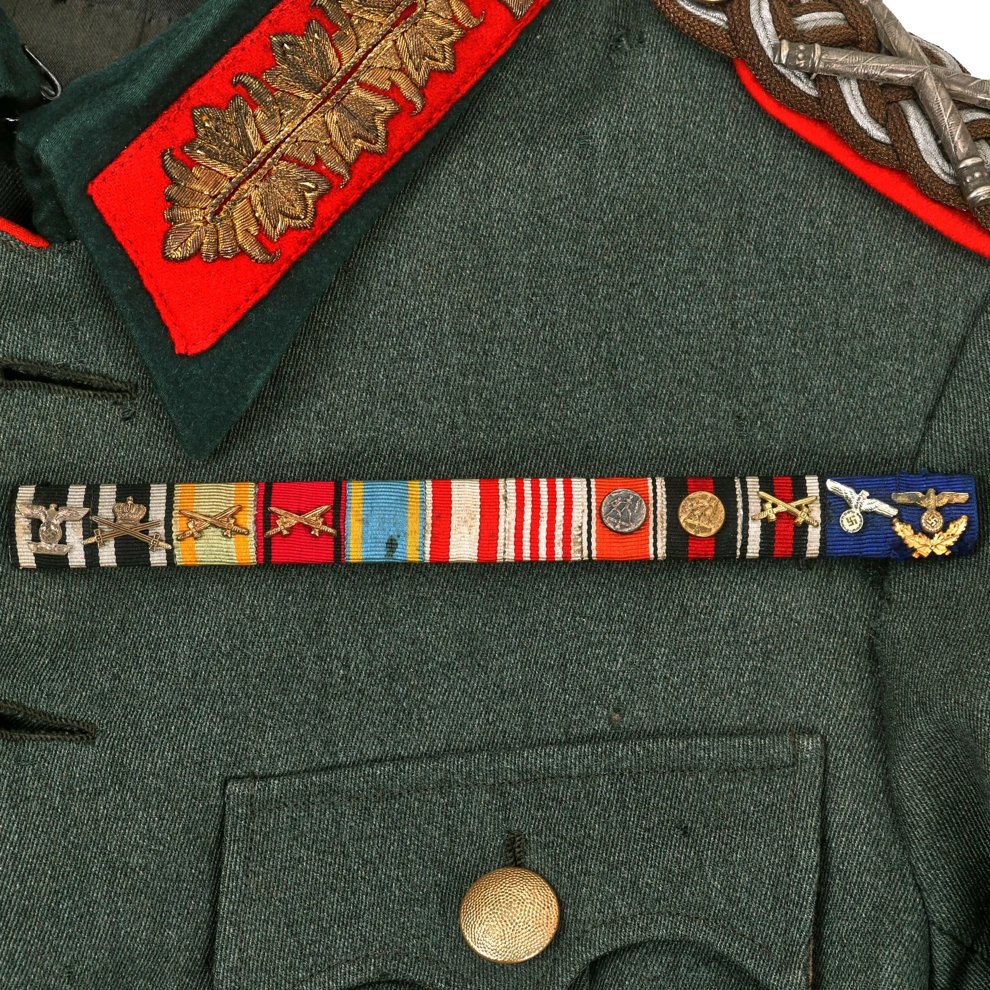 Original German WWII Heer Army Group Commander Generalfeldmarschall Fedor von Bock Uniform & Research Set - Formerly Part of the A.A.F. Tank Museum