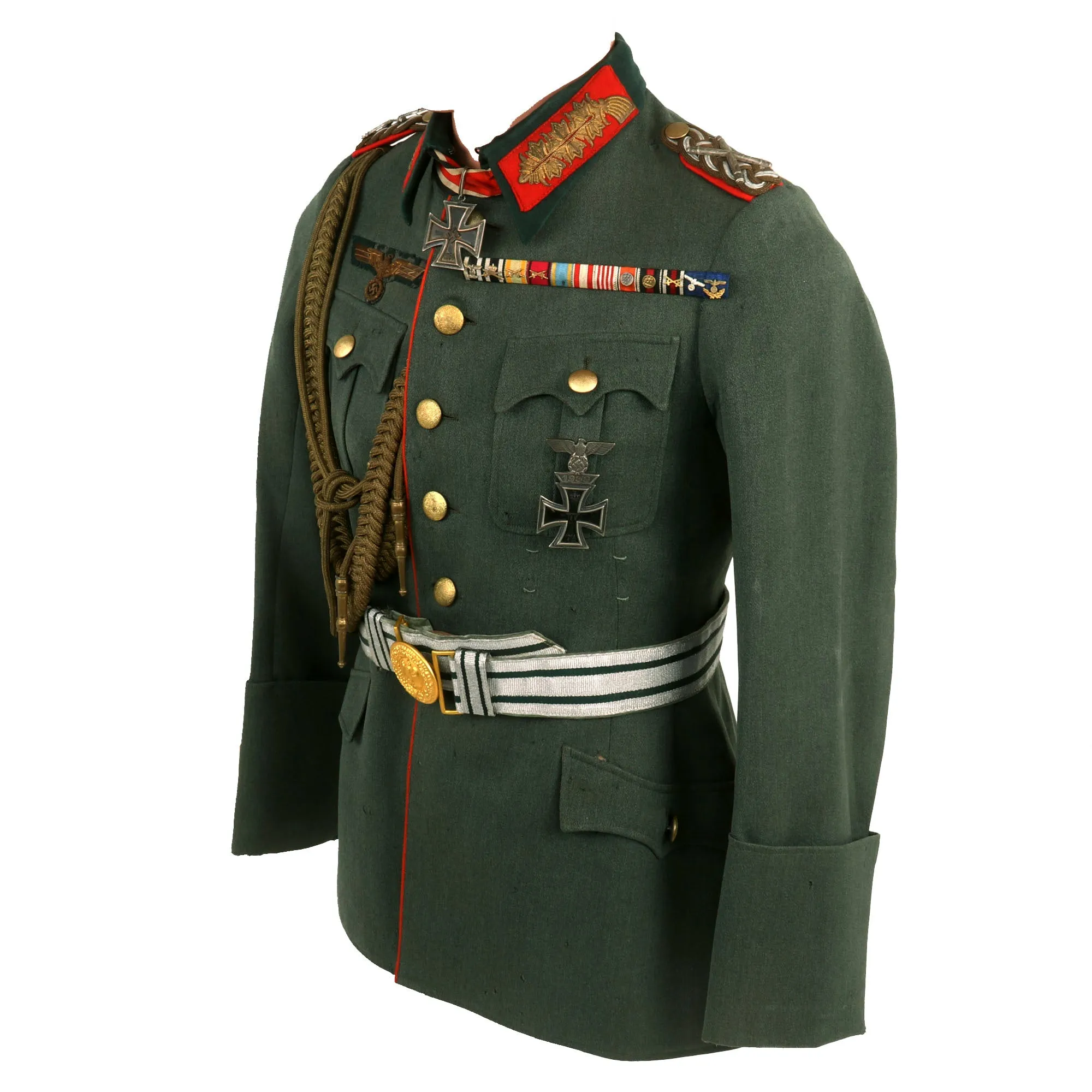 Original German WWII Heer Army Group Commander Generalfeldmarschall Fedor von Bock Uniform & Research Set - Formerly Part of the A.A.F. Tank Museum